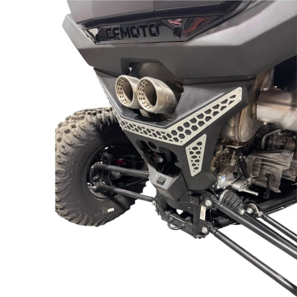 AJK Offroad CFMoto ZForce Z-10 Exhaust Cover Accents
