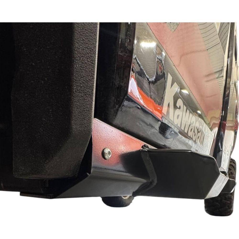 AJK Offroad Kawasaki Ridge Rock Sliders with Step