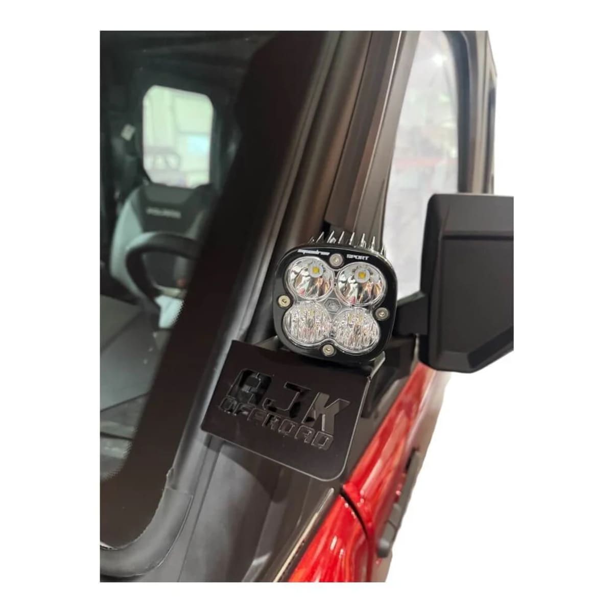 AJK Offroad Polaris Ranger 1500XD A Pillar Light Mount