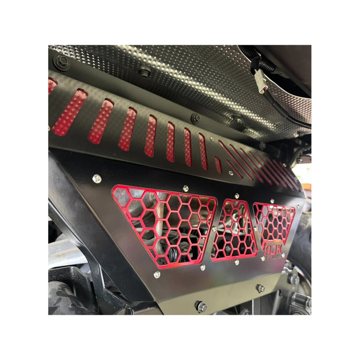 AJK Offroad Polaris Ranger 1500 XD Exhaust cover