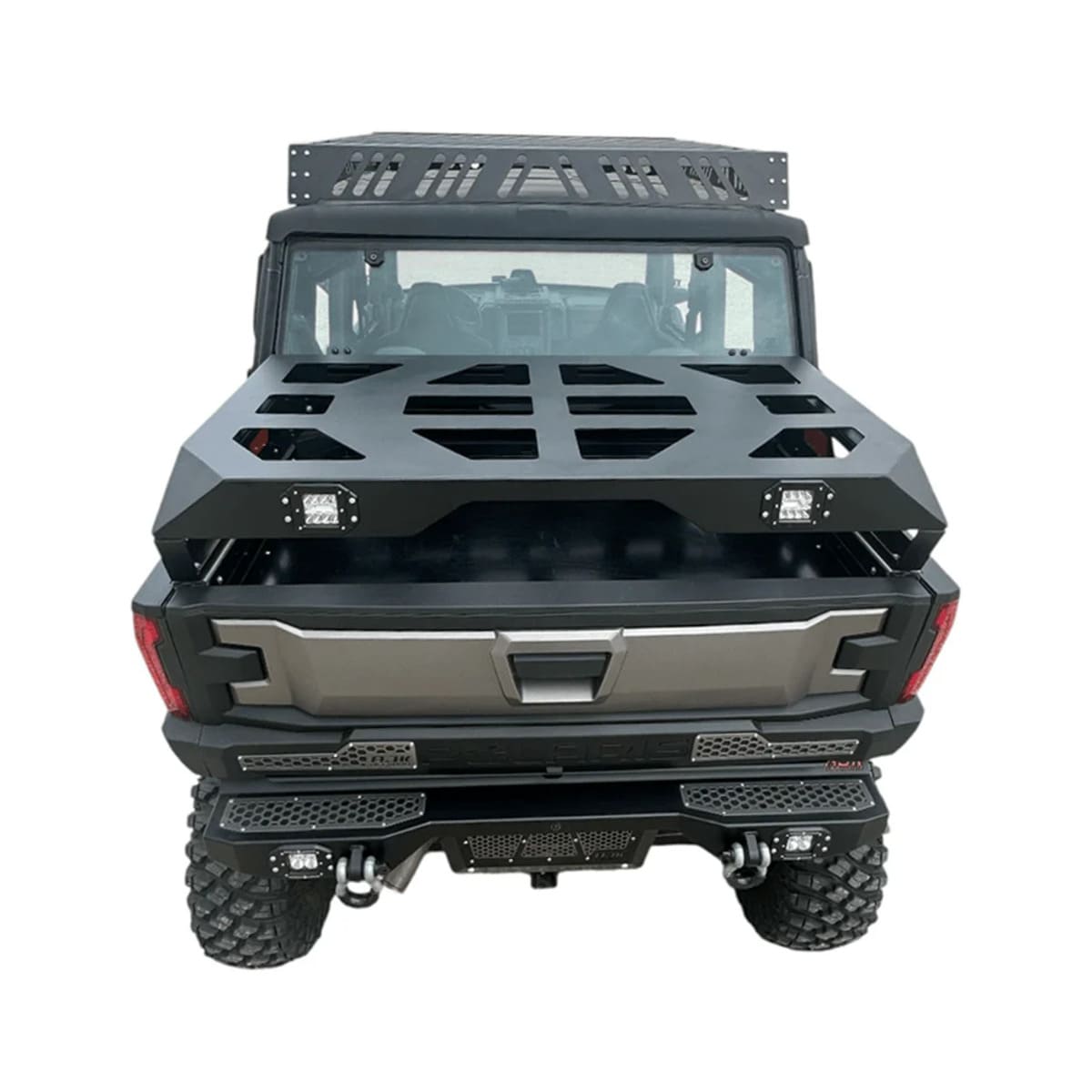 AJK Polaris Xpedition Spare Tire Carrier / Bed Rack