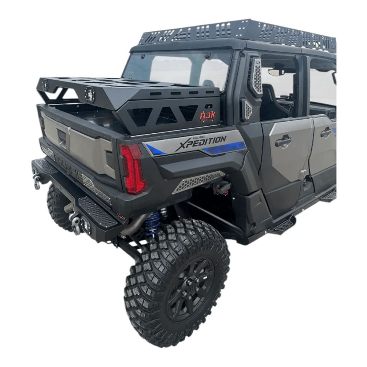 AJK Polaris Xpedition Spare Tire Carrier / Bed Rack