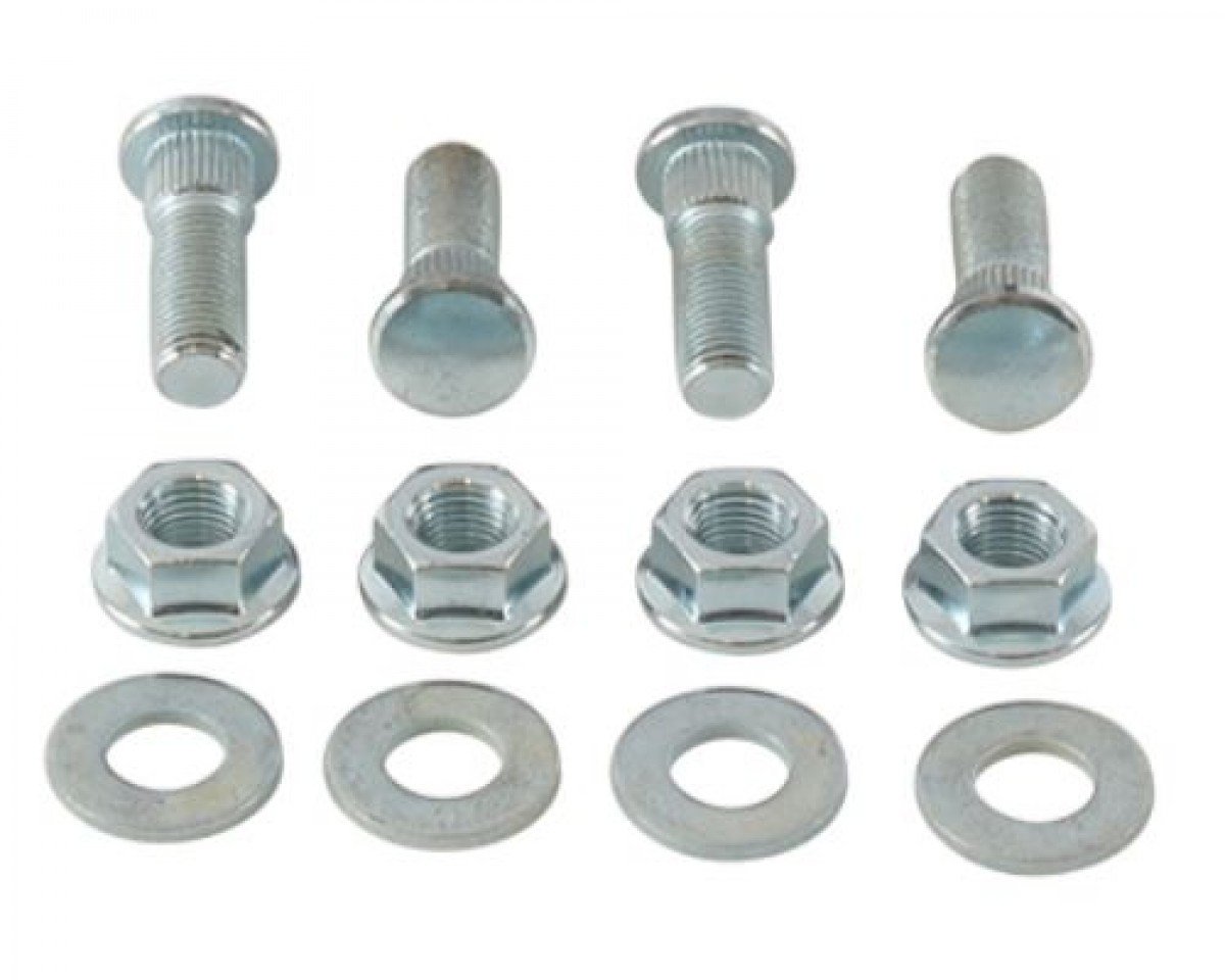 All Balls Racing '05-'08 Polaris Ranger 2X4 500 Wheel Stud & Nut Kit