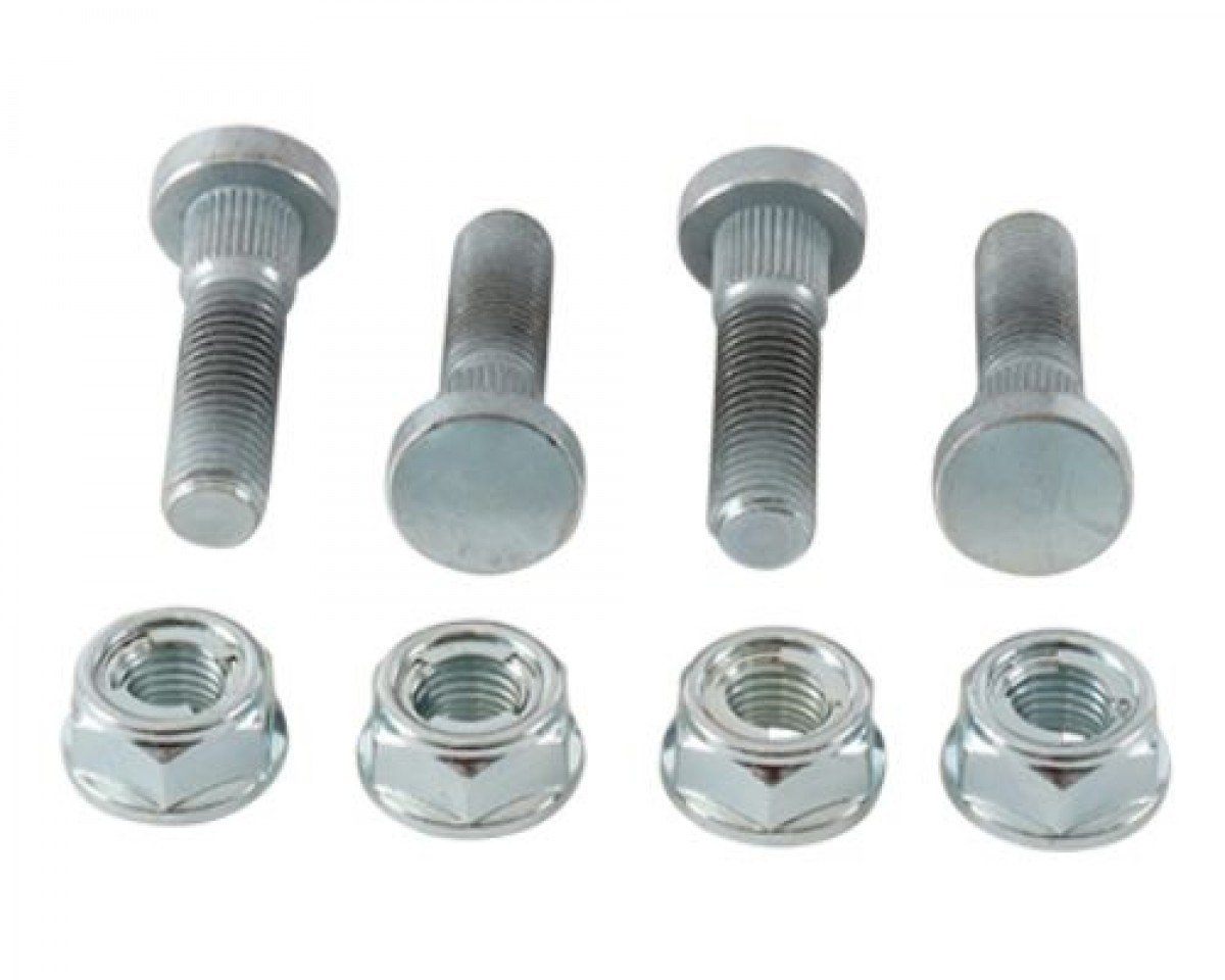 All Balls Racing '08-'16 Kawasaki Mule 600 Wheel Stud & Nut Kit