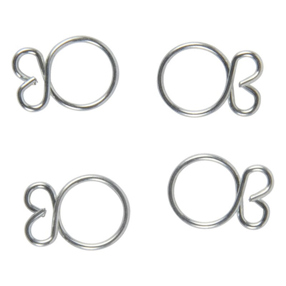 All Balls Racing 4 Pack Hose Clamps- 9.7mm