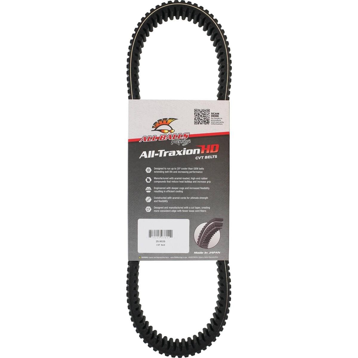 All Balls Racing Arctic Cat Wildcat XX CVT Belt