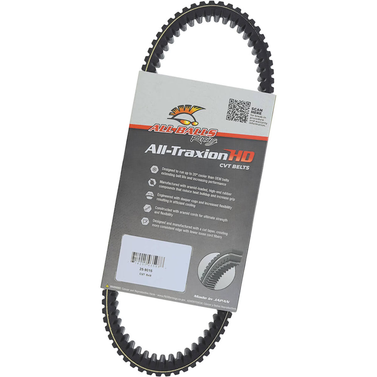 All Balls Racing Can-Am Commander 1000 CVT Belt