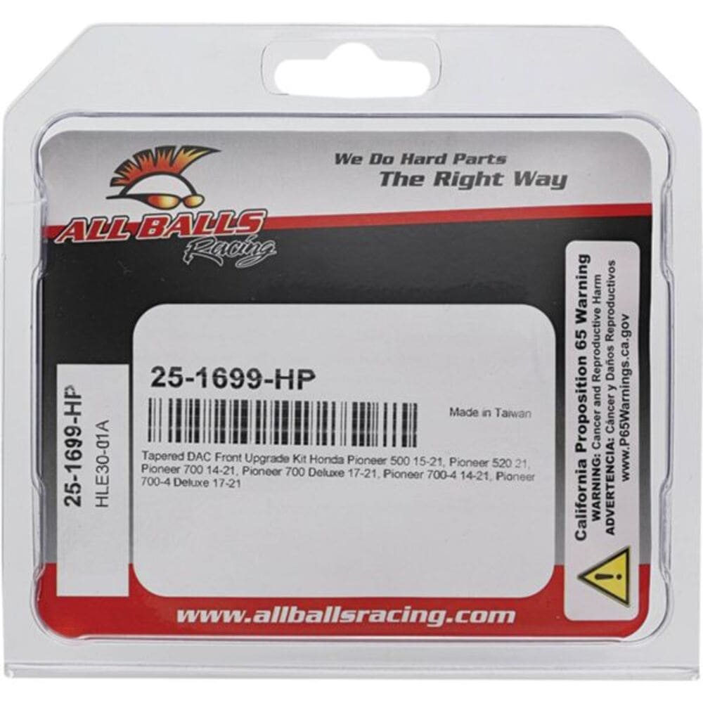 All Balls Racing Honda Pioneer 500 Tapered DAC Upgrade Wheel Bearing
