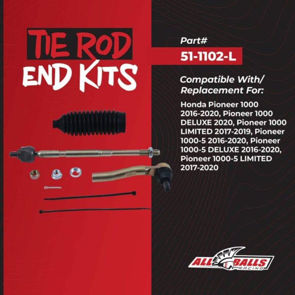 All Balls Racing Honda Pioneer UTV Tie Rod Kit