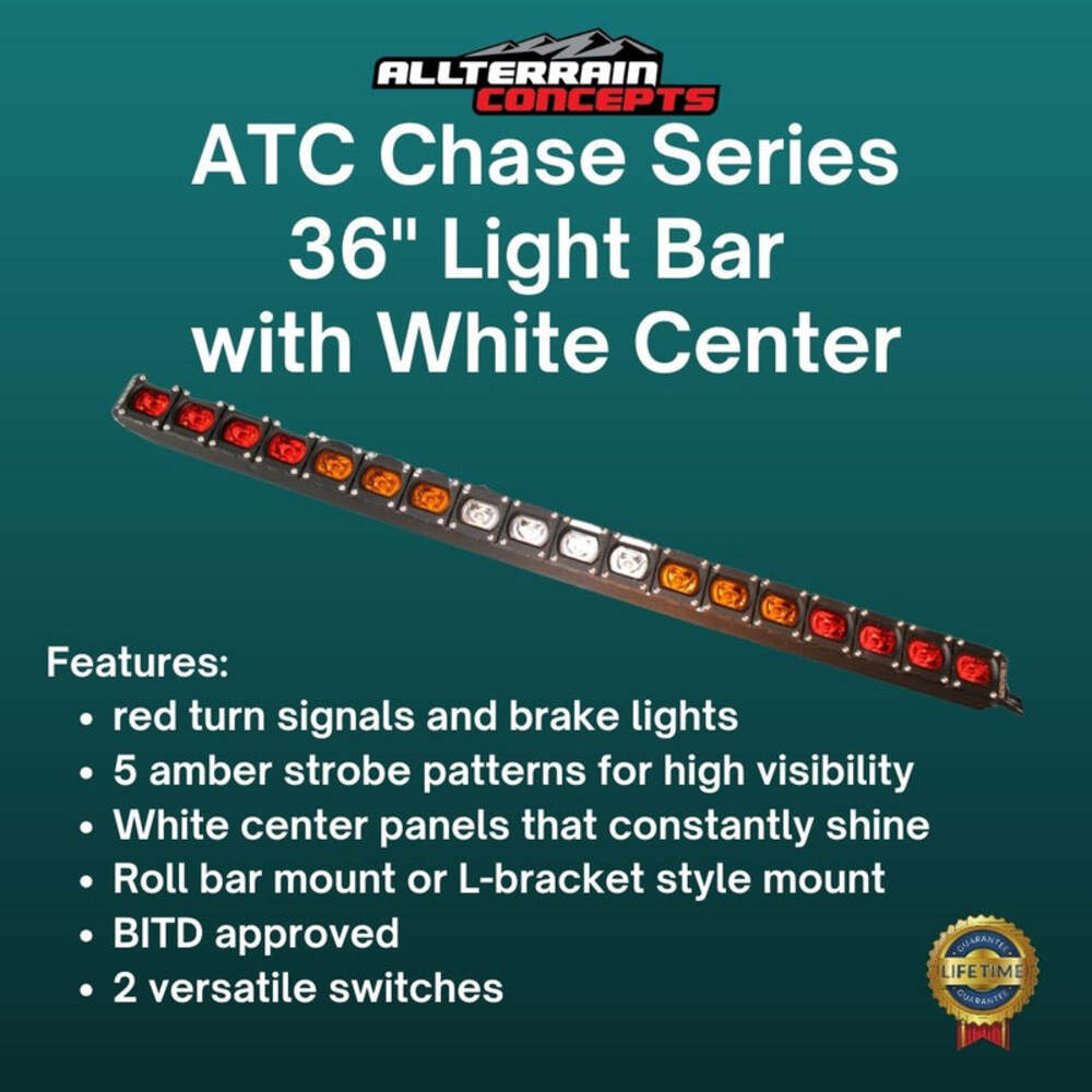 All Terrain Concepts 36" Chase Series Light Bars