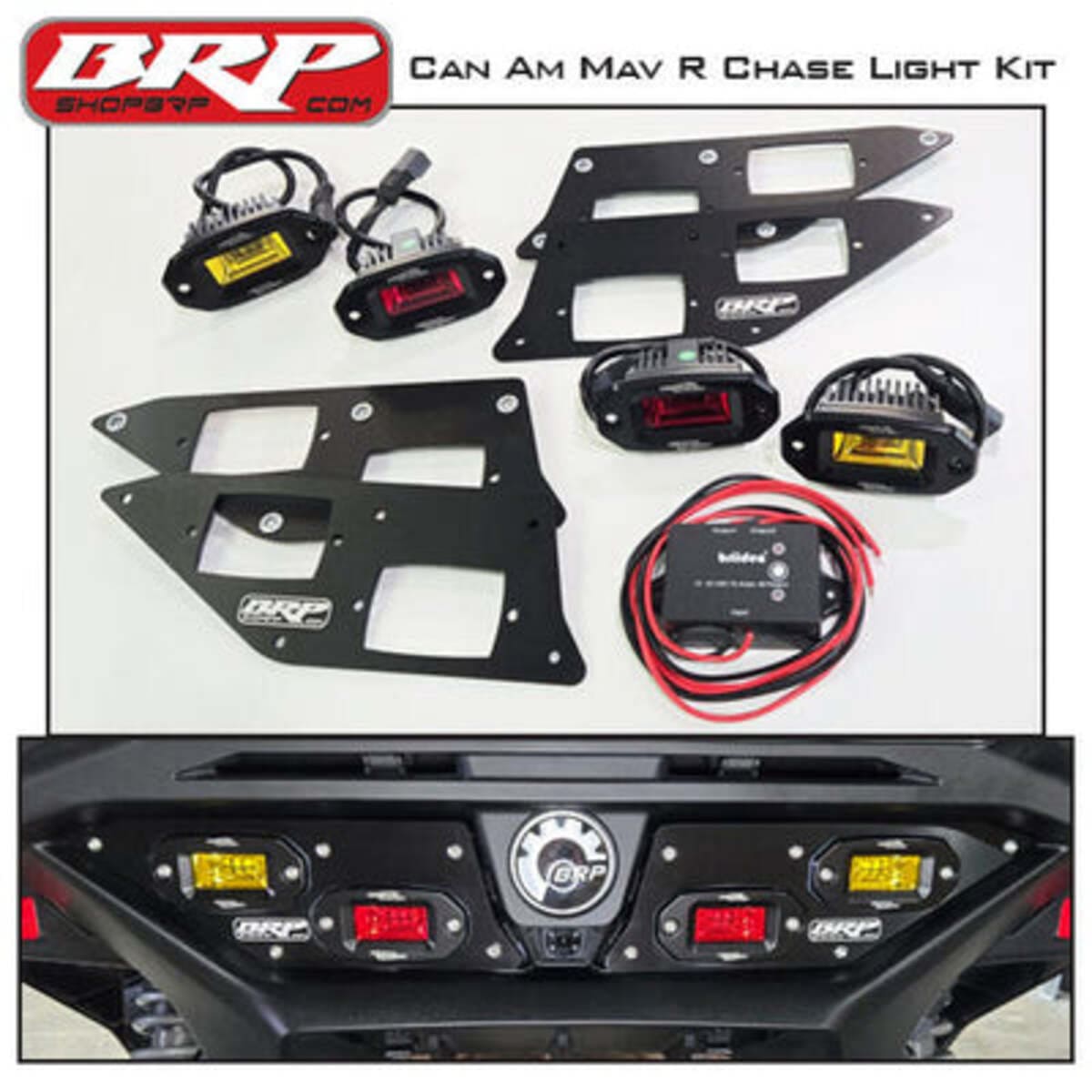 All Terrain Concepts Can-Am Maverick R BRP Chase Light Kit