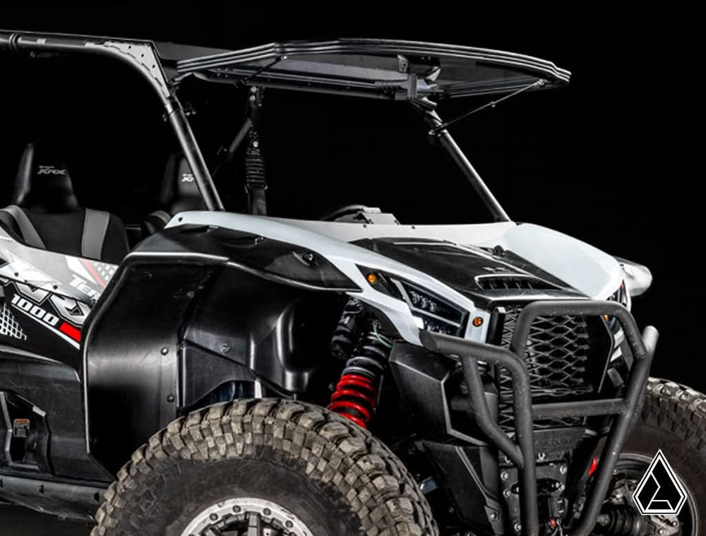 Assault Industries '20+ Kawasaki Teryx KRX 1000 Flip Windshield