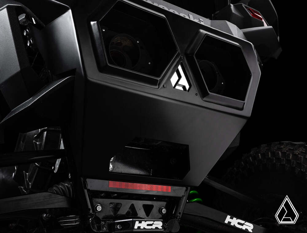 Assault Industries '26+ Kawasaki Teryx H2 Aluminum Plate Rear Bumper