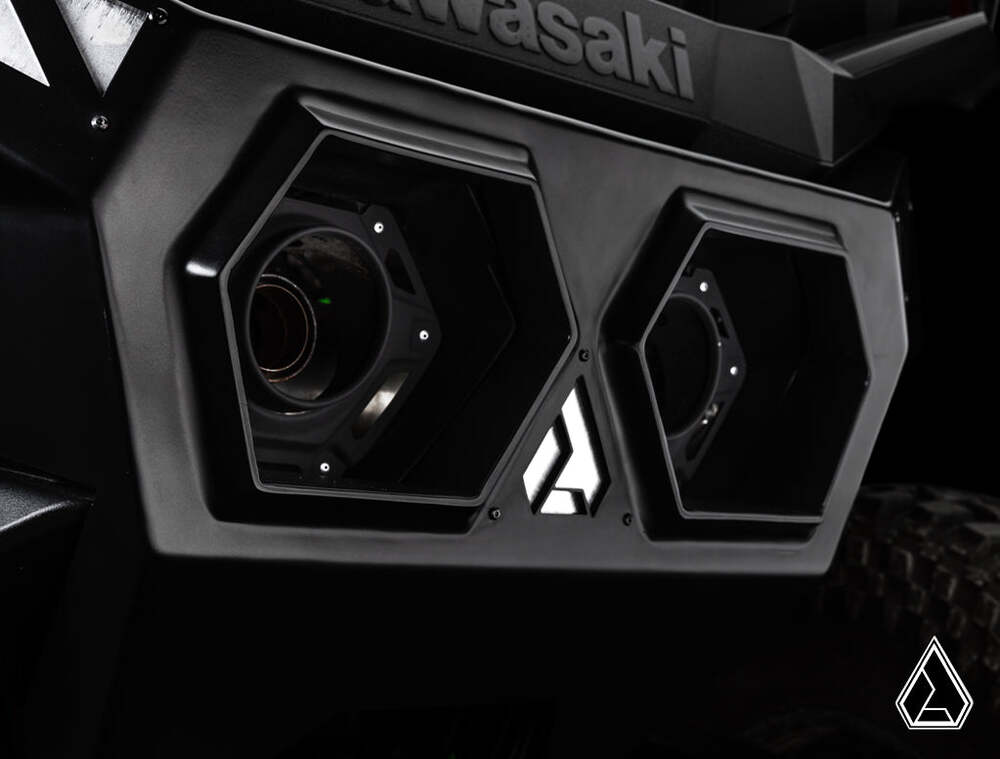 Assault Industries '26+ Kawasaki Teryx H2 Aluminum Plate Rear Bumper