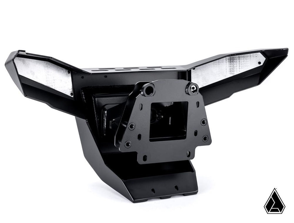 Assault Industries '26+ Kawasaki Teryx H2 Winch-Ready Aluminum Plate Front Bumper