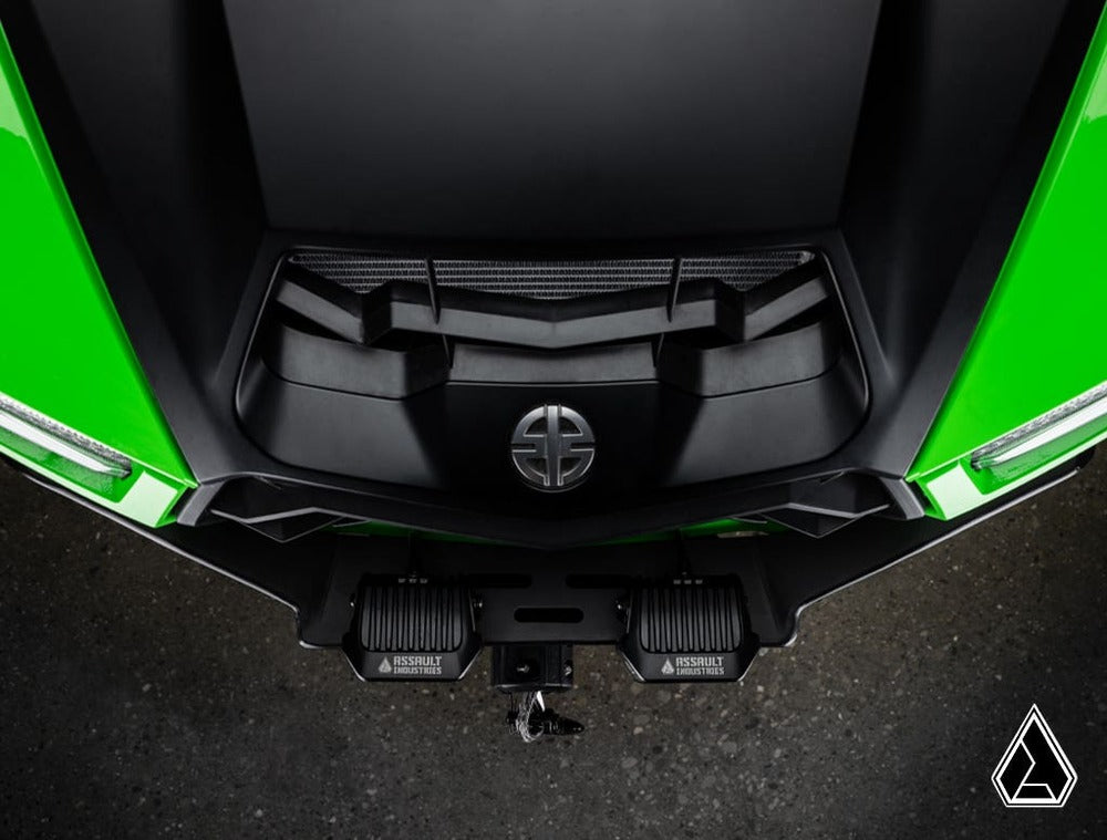 Assault Industries '26+ Kawasaki Teryx H2 Winch-Ready Aluminum Plate Front Bumper