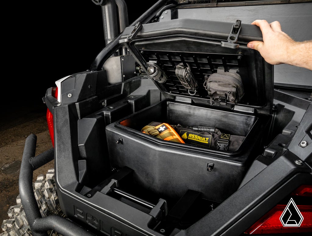 Assault Industries Polaris RZR Turbo R Cooler/Cargo Box