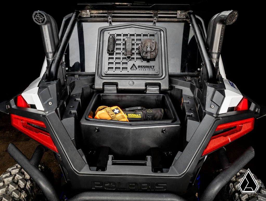 Assault Industries Polaris RZR Turbo R Cooler/Cargo Box