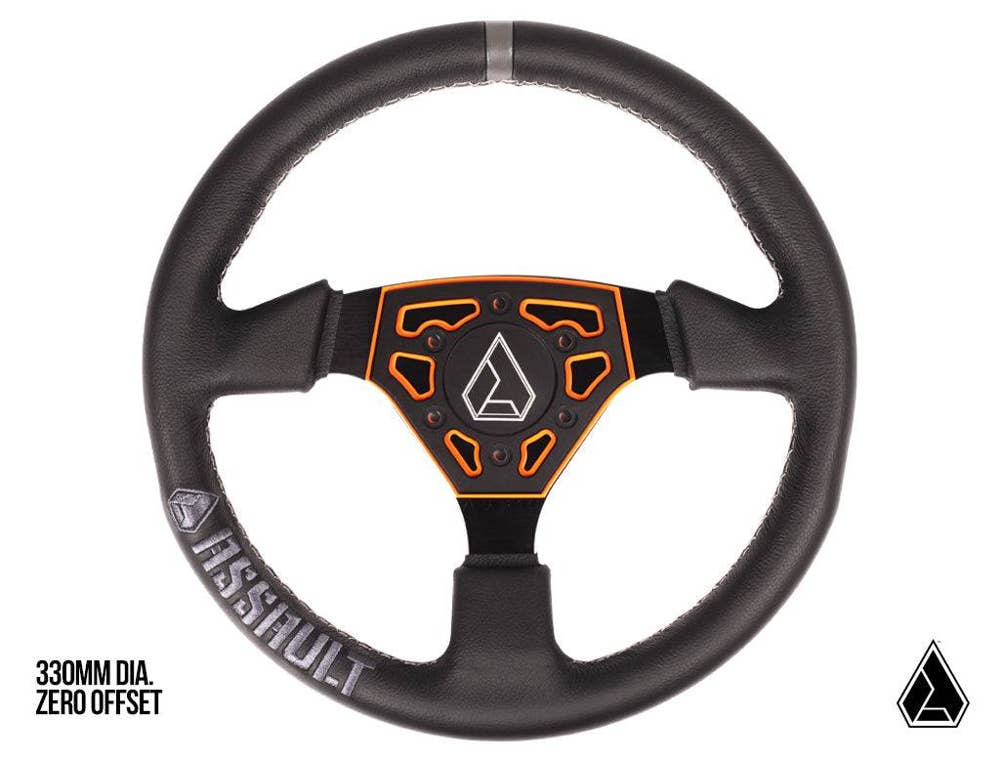 Assault Industries Navigator Leather UTV Steering Wheel - Universal