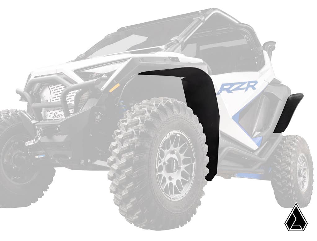Assault Industries Polaris RZR Turbo R Low-Profile Fender Flares