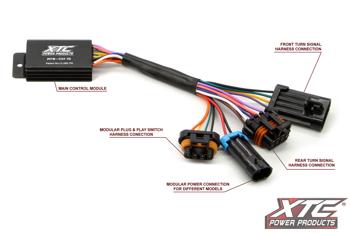 XTC Polaris Xpedition Self-Canceling Turn Signal System with Horn