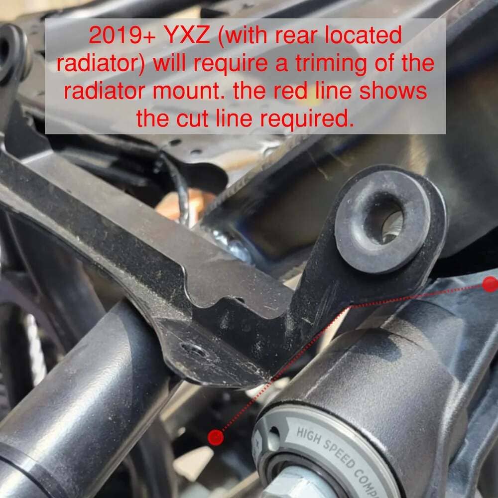AVID Racing '19+ Yamaha YXZ 1000 Rear Shock Tower Mount