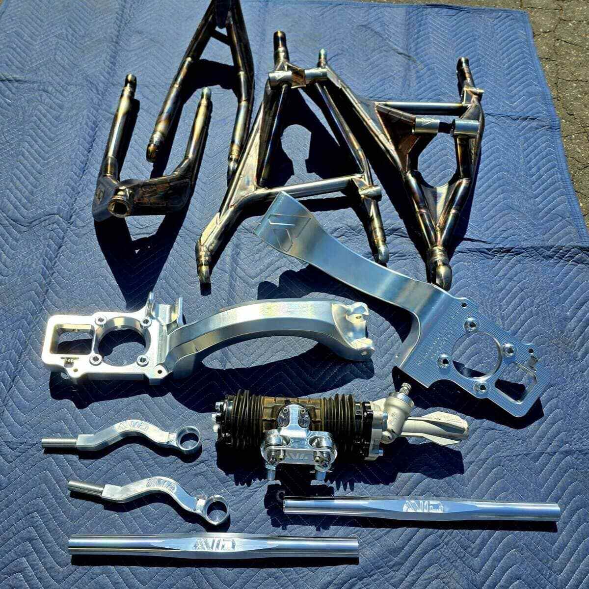AVID Racing Can-Am Maverick R RACE Front Kit