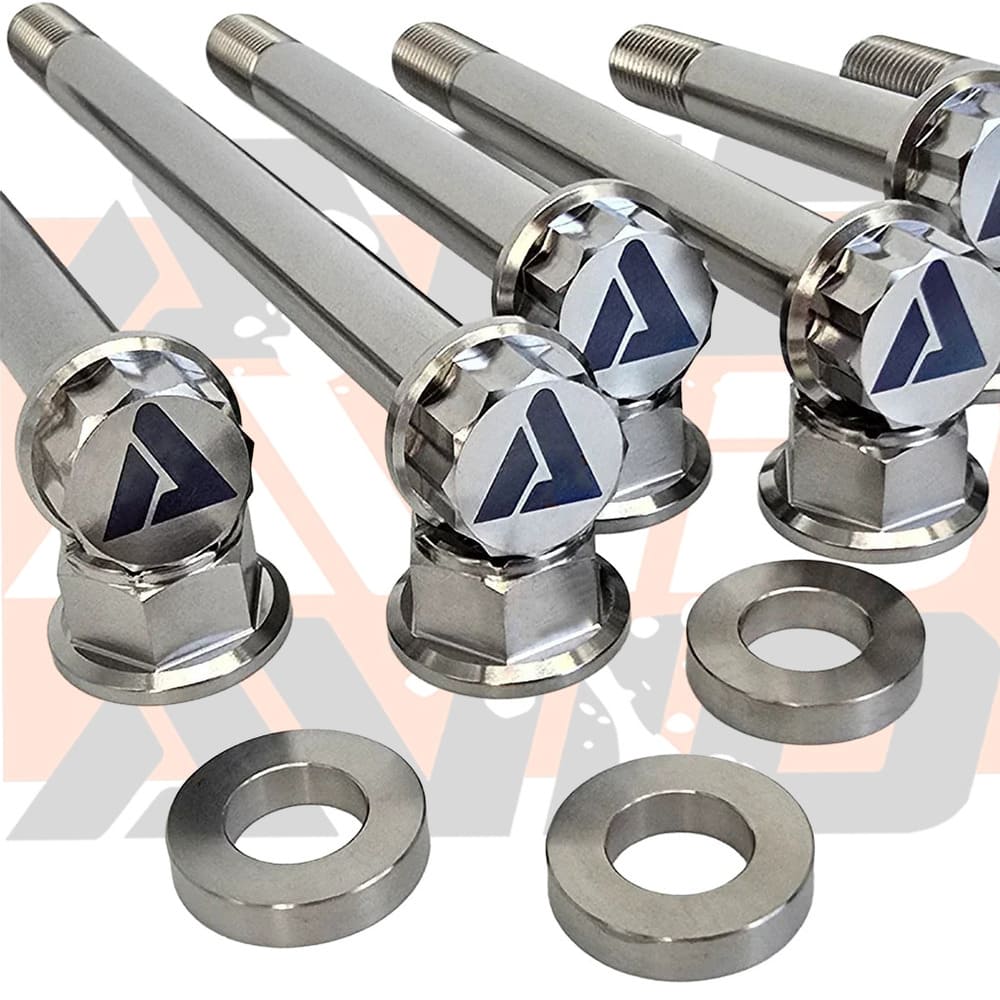 AVID Racing Can-Am Maverick X3 Stock Trailing Arm Titanium Bolt Hardware Kit - 20 Piece