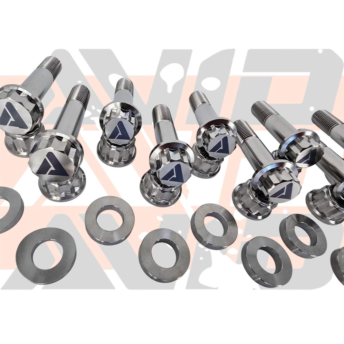 AVID Racing Yamaha YXZ 1000 Oversized Cage Titanium Bolt Hardware Kit - 30 Piece