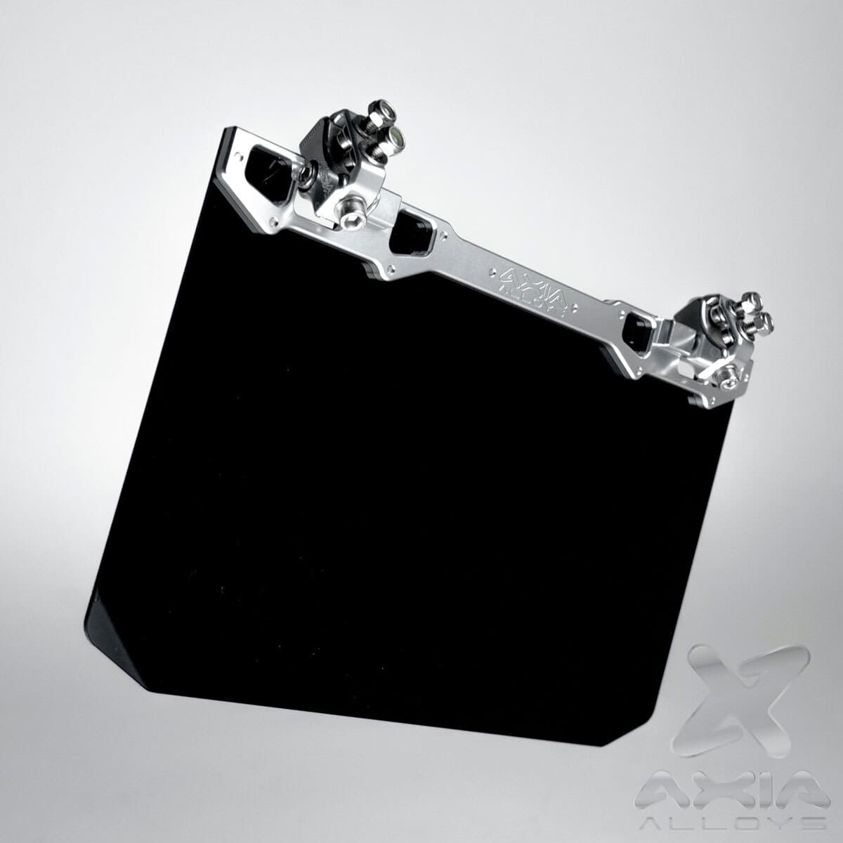 Axia Alloys 12″ x 8″ Narrow Mount Solid Black Shield Sun Visor