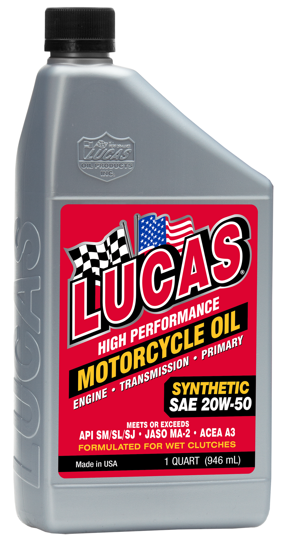 Lucas Oil Synthetic Hp Oil 20w50 4t 1 Qt