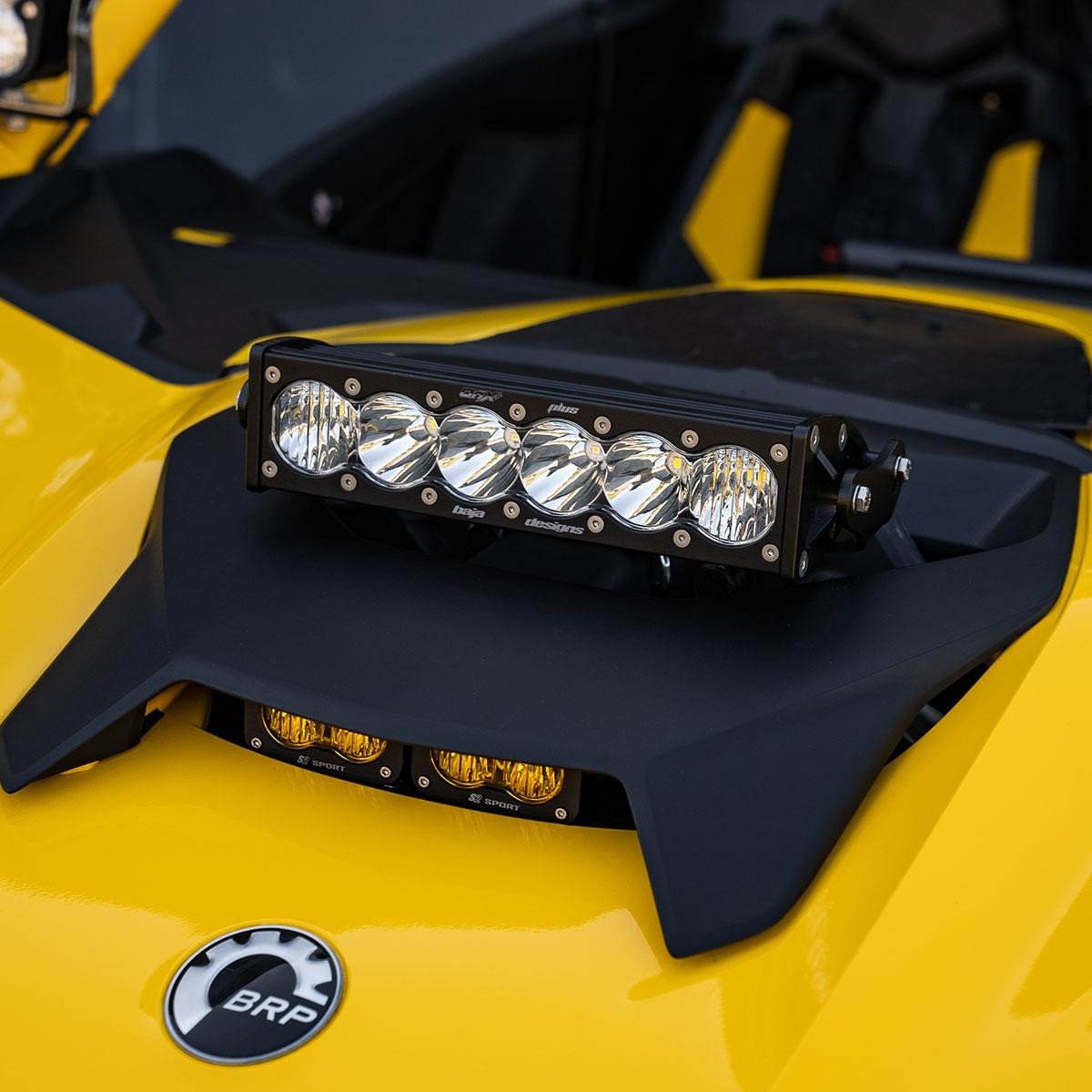 Baja Designs '24 Can-Am Maverick R 10" OnX6+ Shock Tower Kit