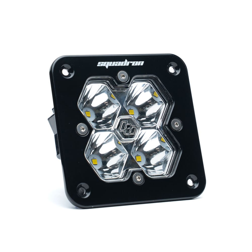 Baja Designs Squadron 2.0 Sport Black Flush Mount Auxiliary LED Pod Light - Universal