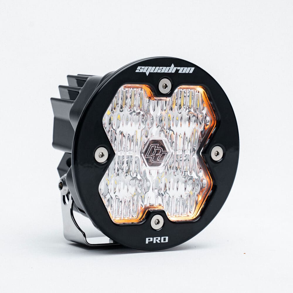 Baja Designs Squadron-R 2.0 Pro Black Auxiliary LED Pod Light - Universal