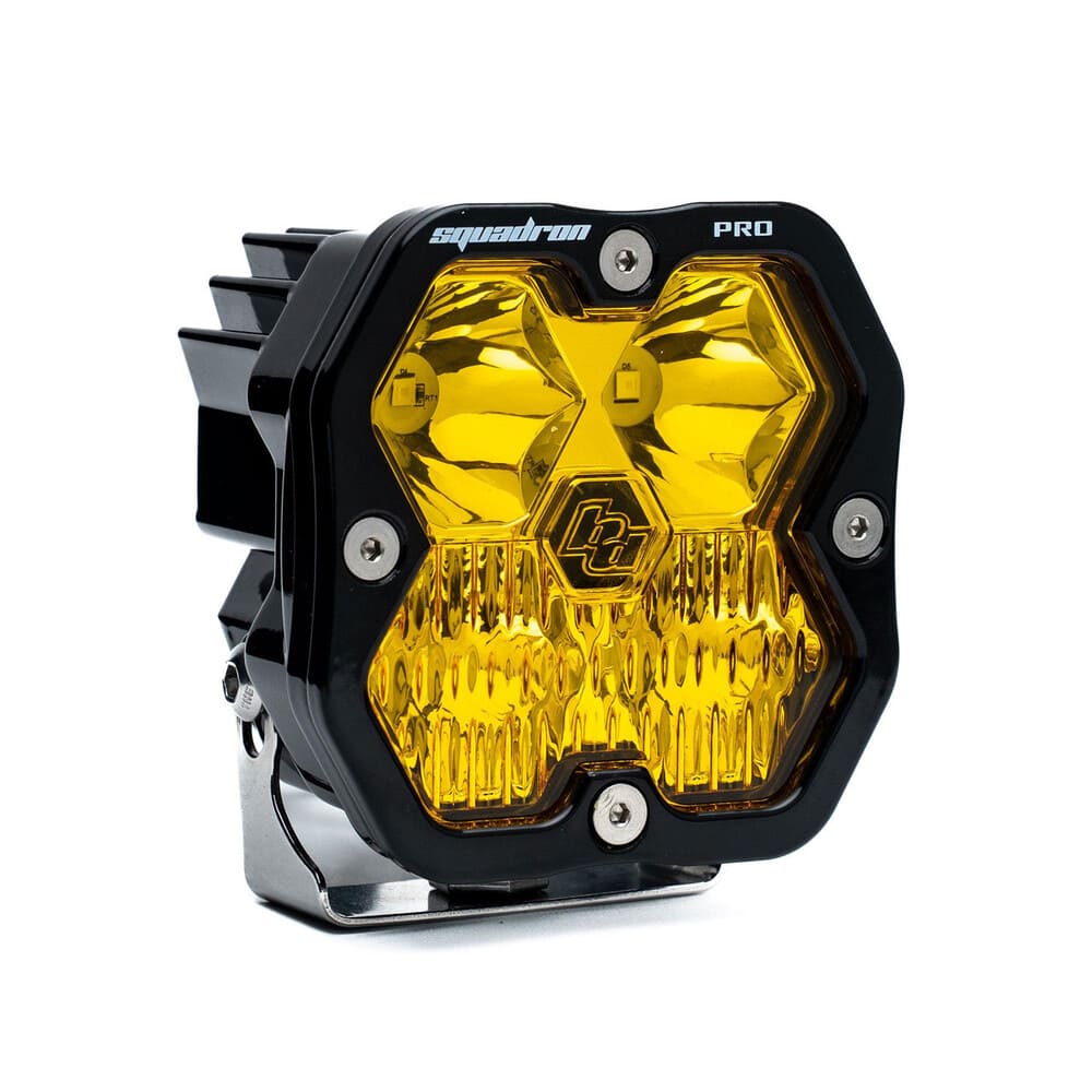 Baja Designs Squadron-R 2.0 Pro Black Universal Auxiliary LED Pod Light - Pair
