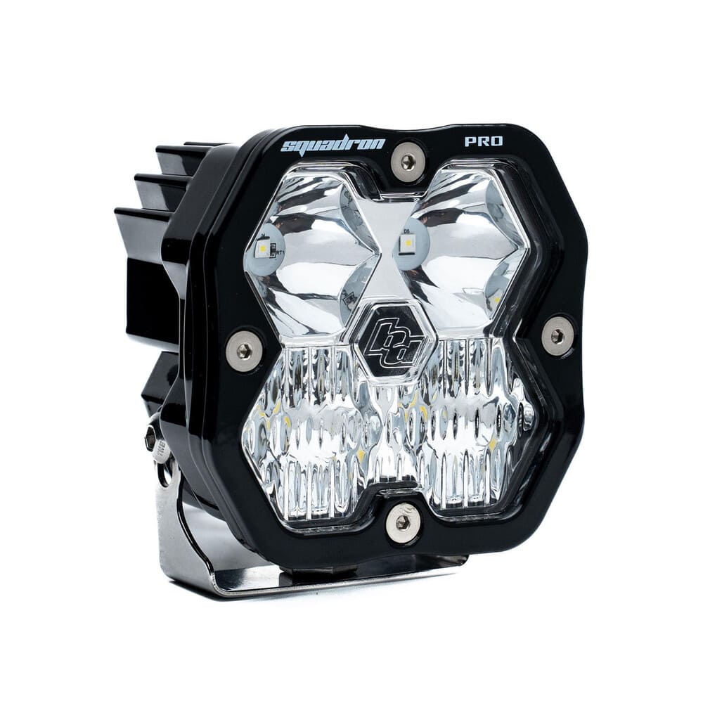 Baja Designs Squadron-R 2.0 Pro Black Universal Auxiliary LED Pod Light - Pair