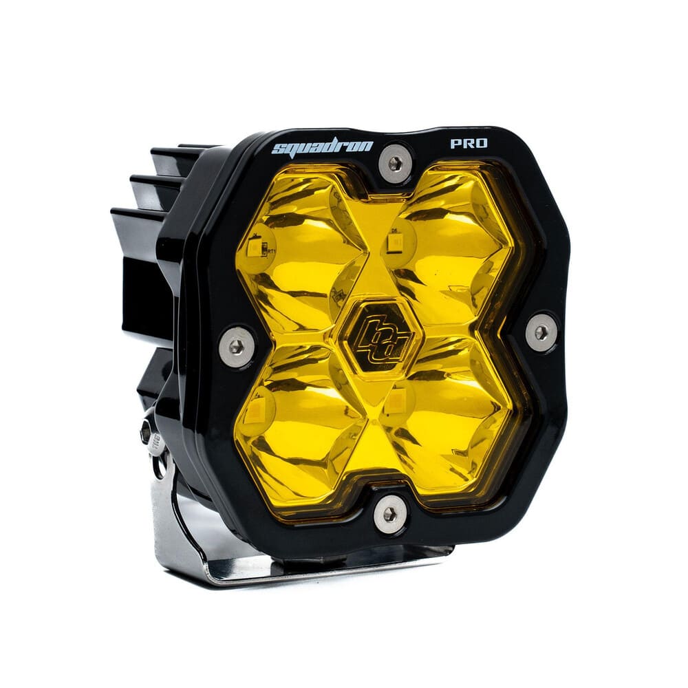 Baja Designs Squadron-R 2.0 Pro Black Universal Auxiliary LED Pod Light - Pair