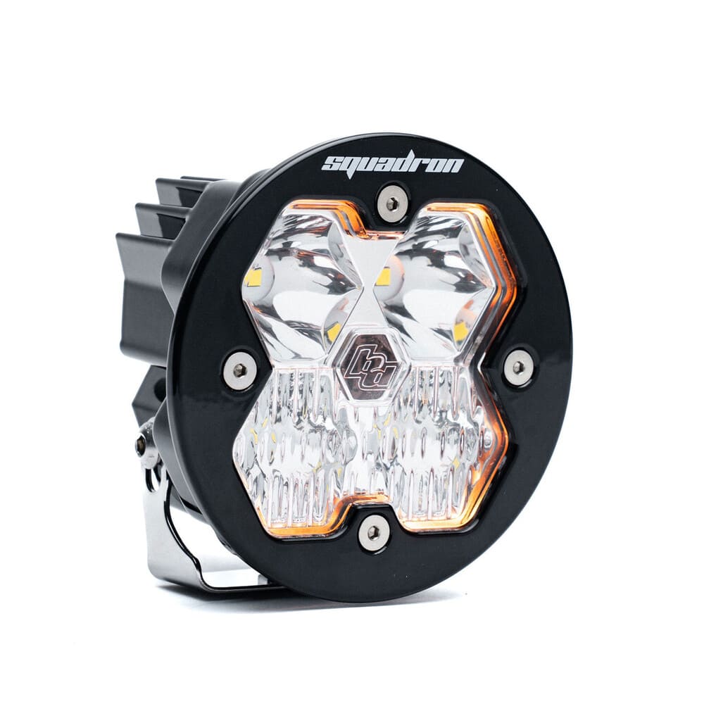 Baja Designs Squadron-R 2.0 Sport Black Auxiliary LED Pod Light - Universal