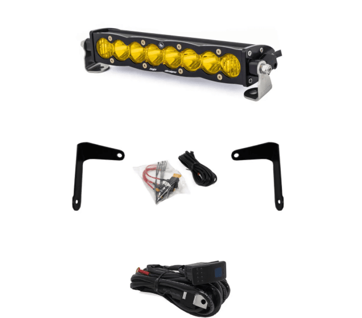 Baja Designs Can-Am X3 S8 10 Inch Shock Mount Light Bar Kit