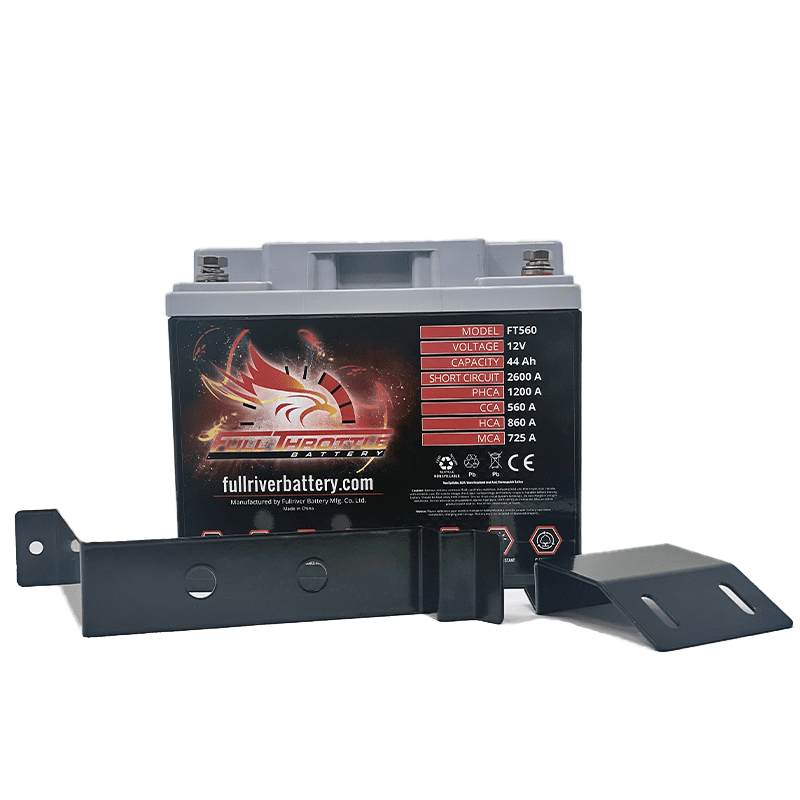 Full Throttle (Fullriver) FT560 High Capacity Dual Purpose AGM Battery (Right Positive)