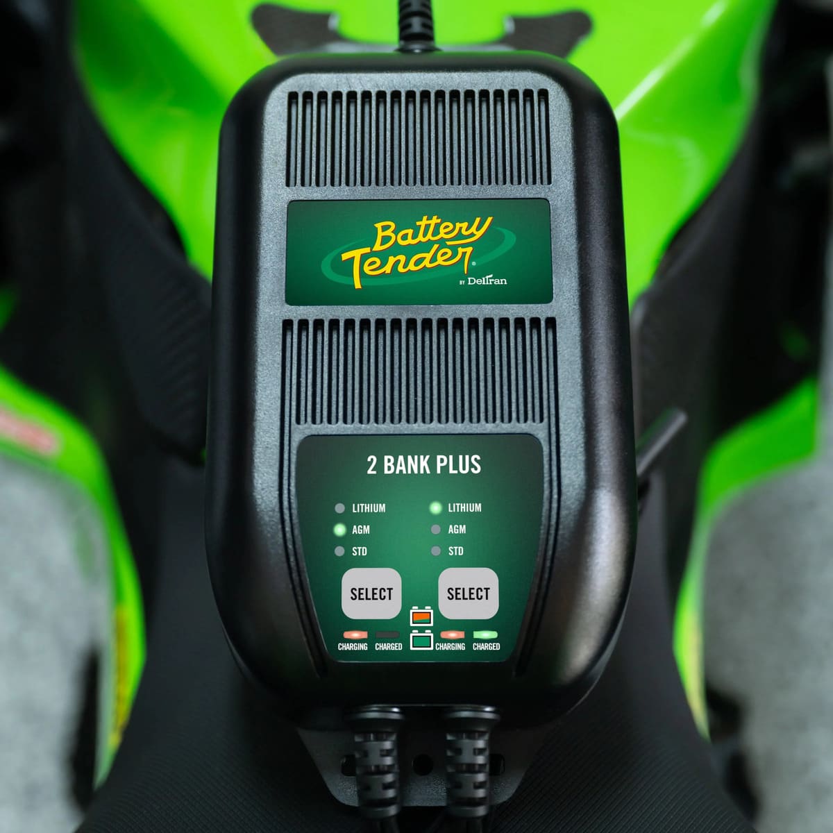 Battery Tender 1.25 AMP 12V 2-Bank Battery Charger