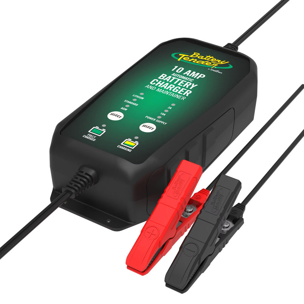 Battery Tender 10 Amp / 2 Amp Power Tender Selectable Battery Charger