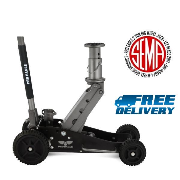 Pro Eagle 2 Ton Big Wheel Off Road Jack "The Beast"