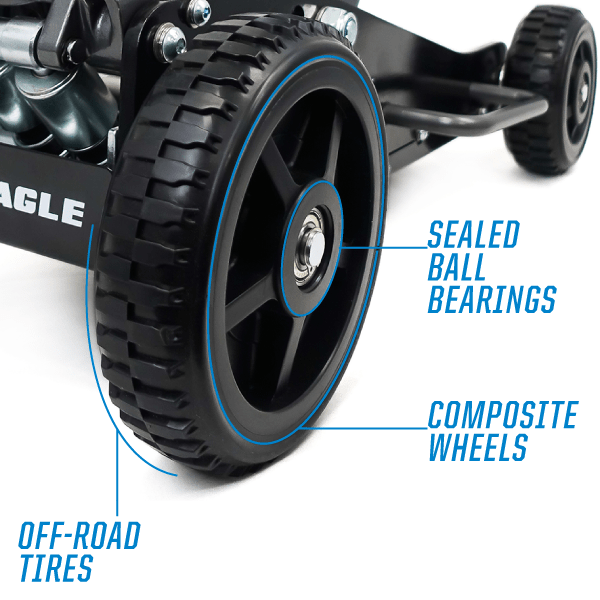 Pro Eagle 2 Ton Big Wheel Off Road Jack "The Beast"