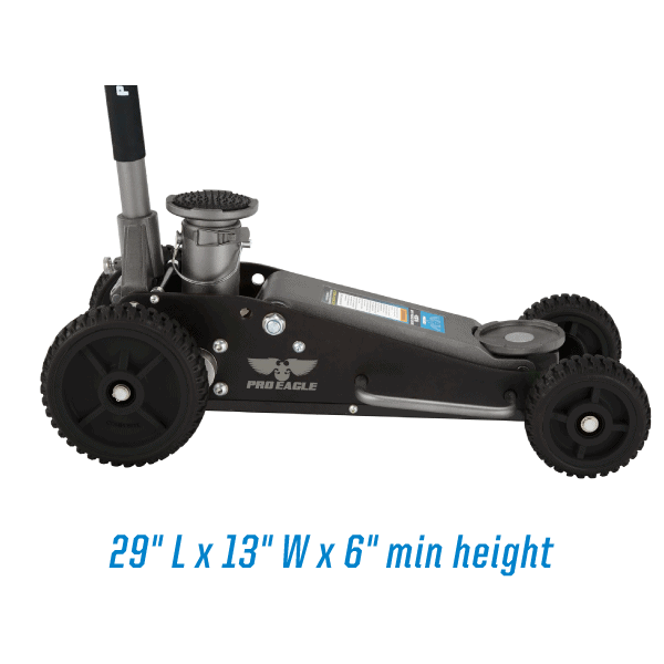 Pro Eagle 2 Ton Big Wheel Off Road Jack "The Beast"