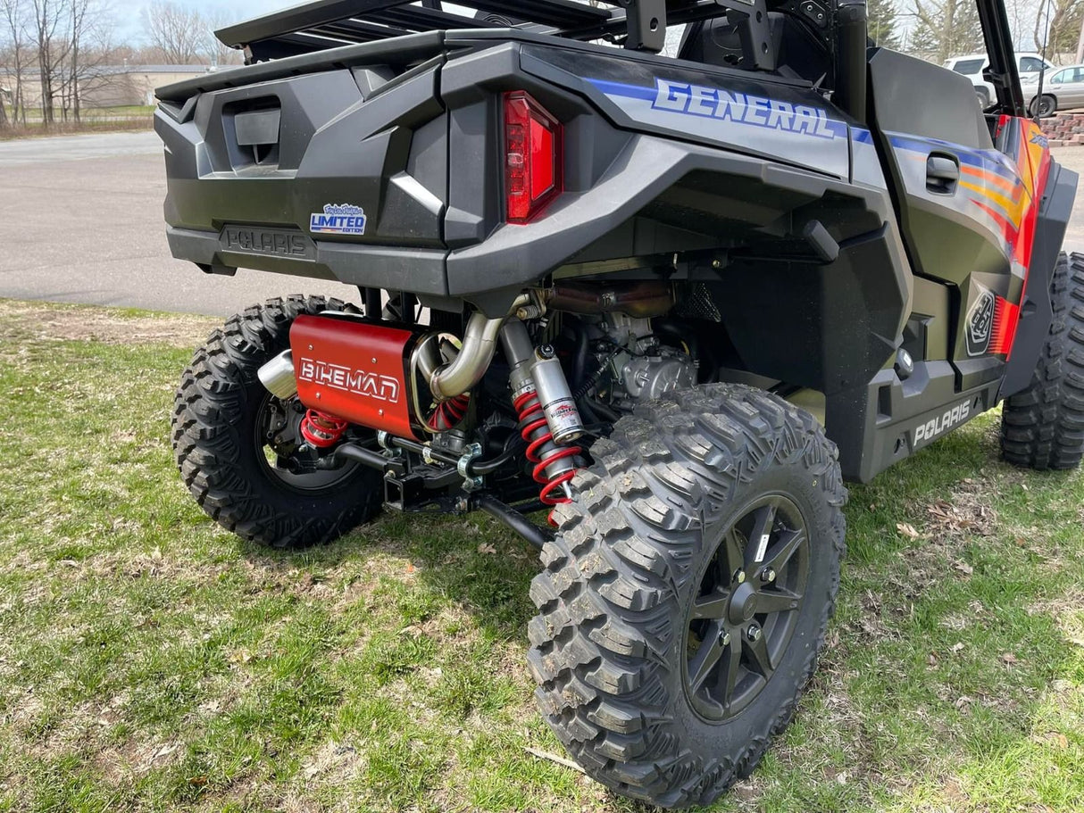 Bikeman Performance '16+ Polaris General 1000/1000s Stainless Slip-on Exhaust