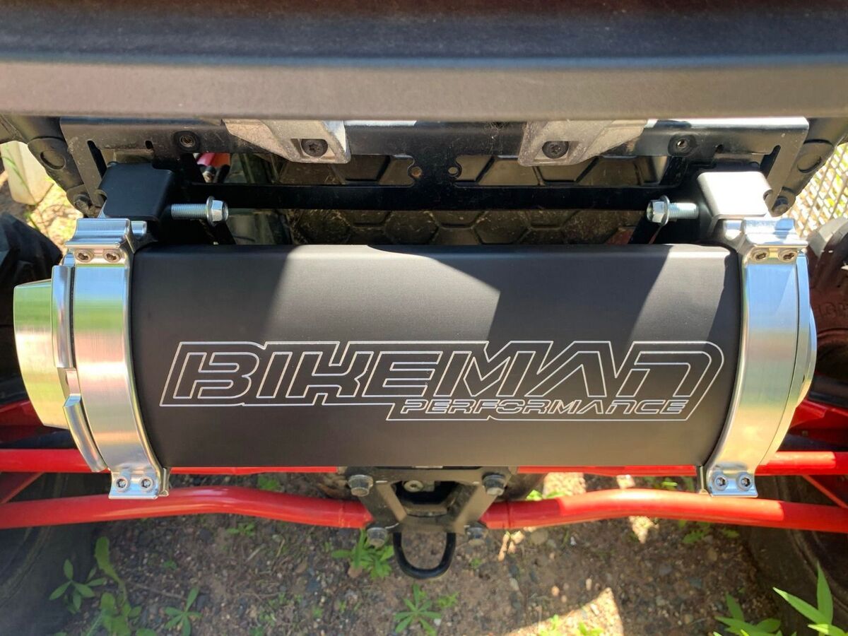 Bikeman Performance '16+ Polaris RZR XP Turbo Big MO Slip-On Exhaust