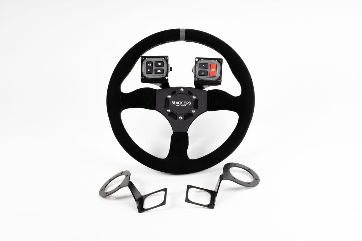 Black Ops Machine Polaris RZR Pro R/Turbo R Deep Wheel Button Mounts