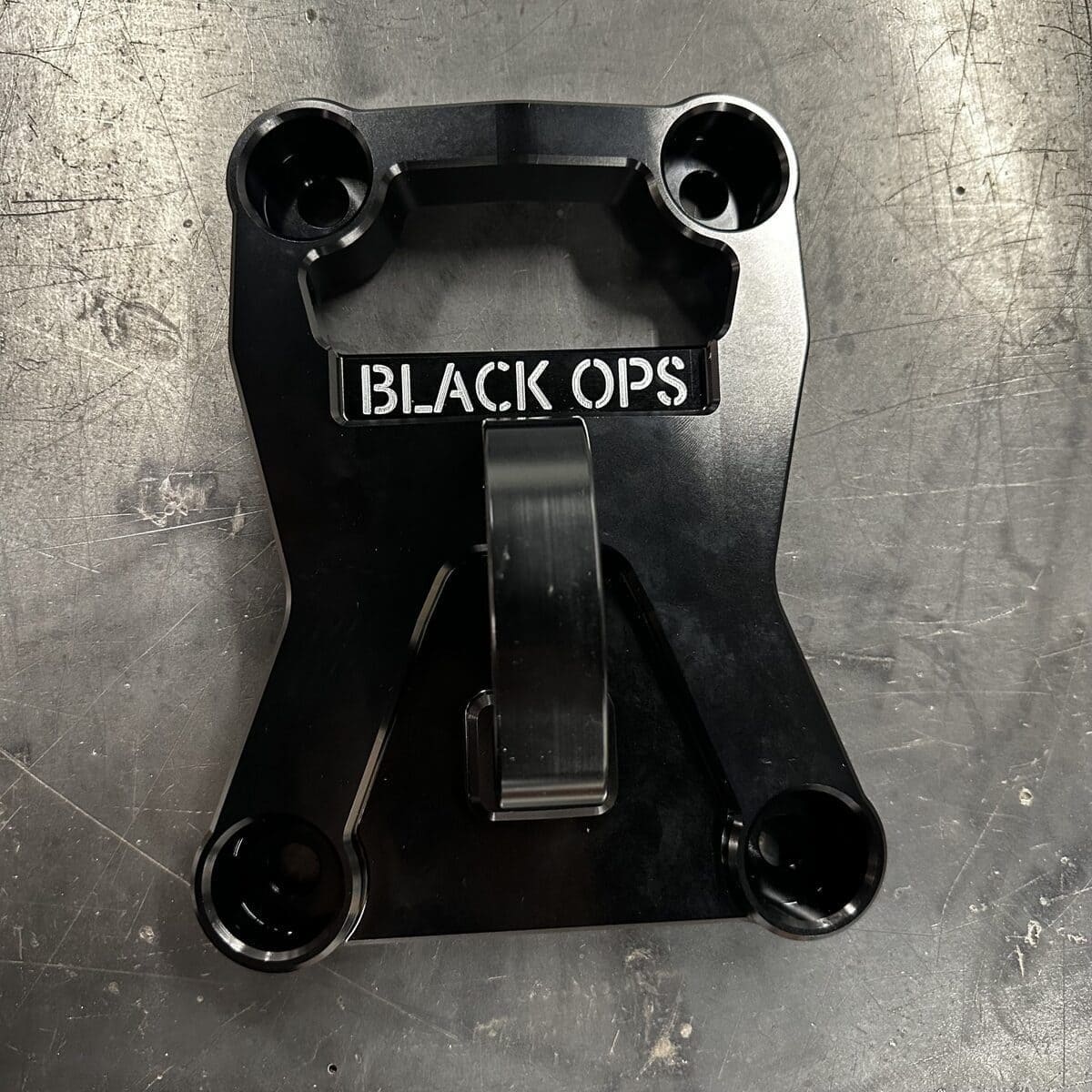 Black Ops Machine Polaris RZR Pro R/ Turbo R Pull Plate