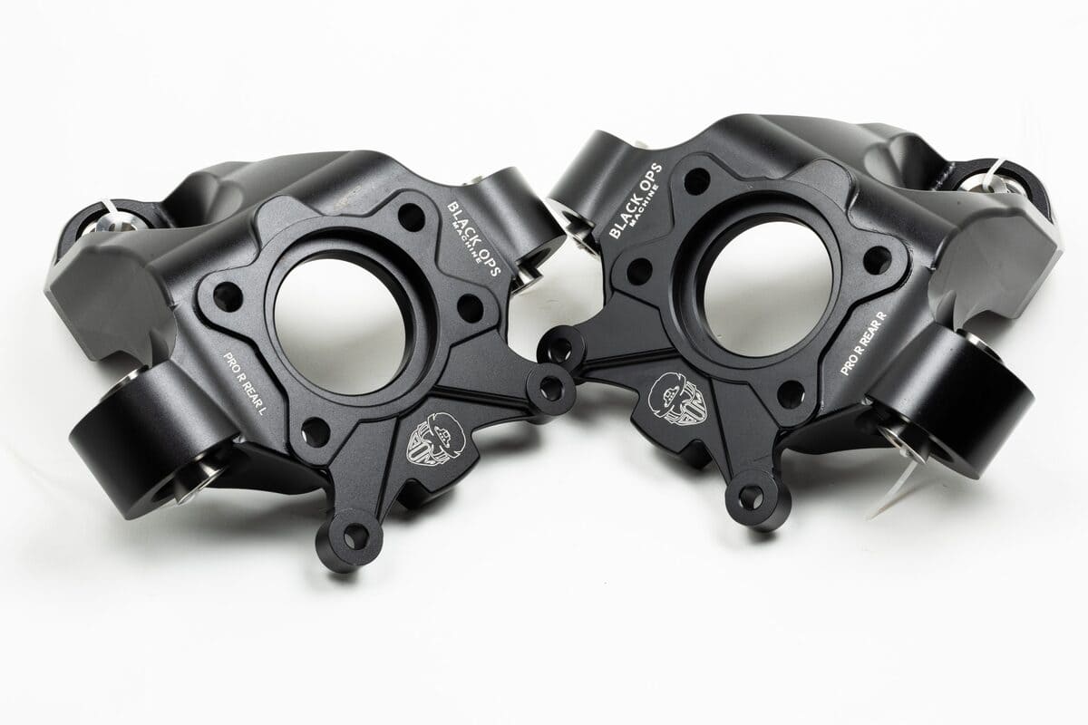 Black Ops Machine Polaris RZR Pro R/ Turbo R Rear Knuckles